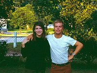 Florida_1967 Heinz meets Edie for the first time during his 4 months trip across the US